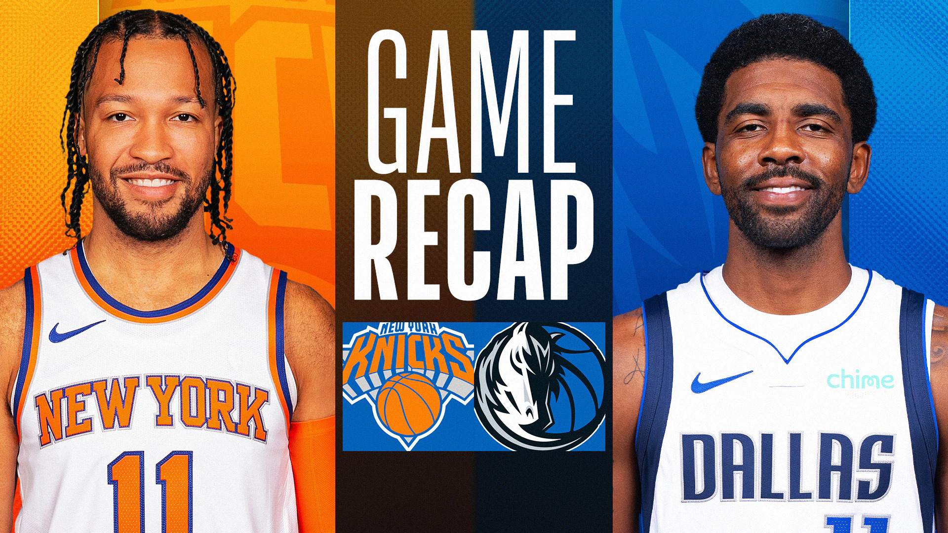 Knicks vs Mavericks